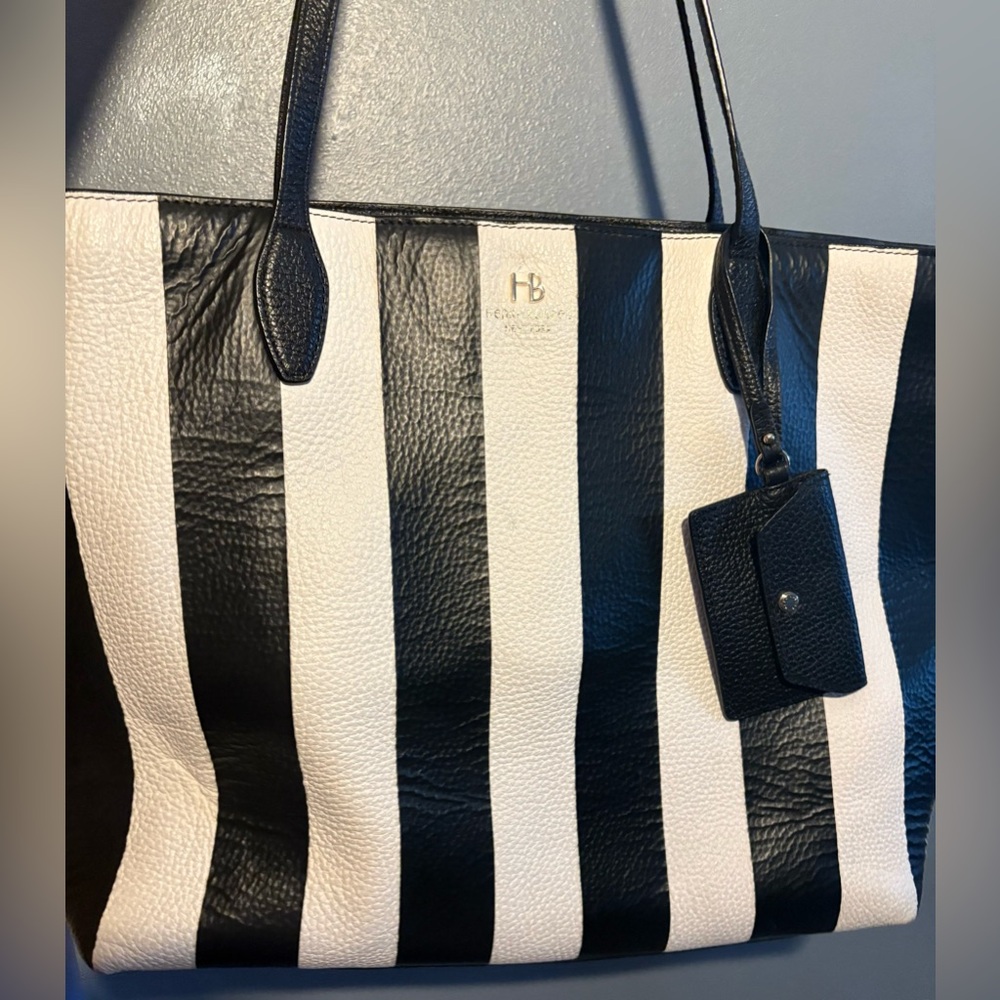 Henri Bendel Noho striped tote